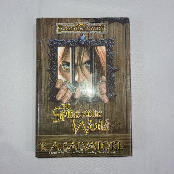 D&D RA Salvatore Forgotten Realms Spine of the World Hardcover Book Club Edition - Picture 1 of 1
